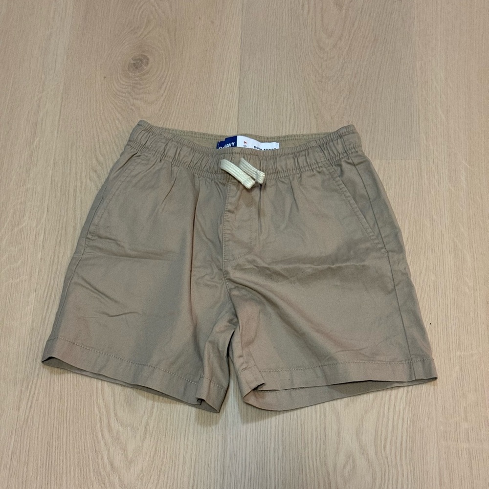 Old Navy Boys "Dock Shorts" (Khaki) Tan Drawstring Shorts